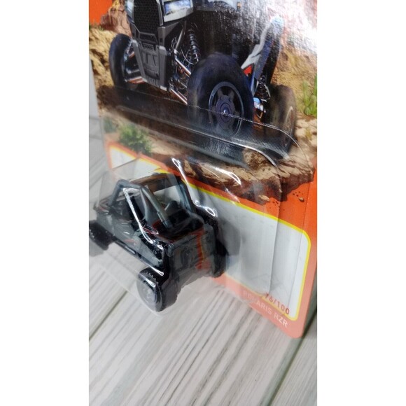 2023 MATCHBOX #76/100 POLARIS RZR BLACK New Near Mint - Picture 5 of 6